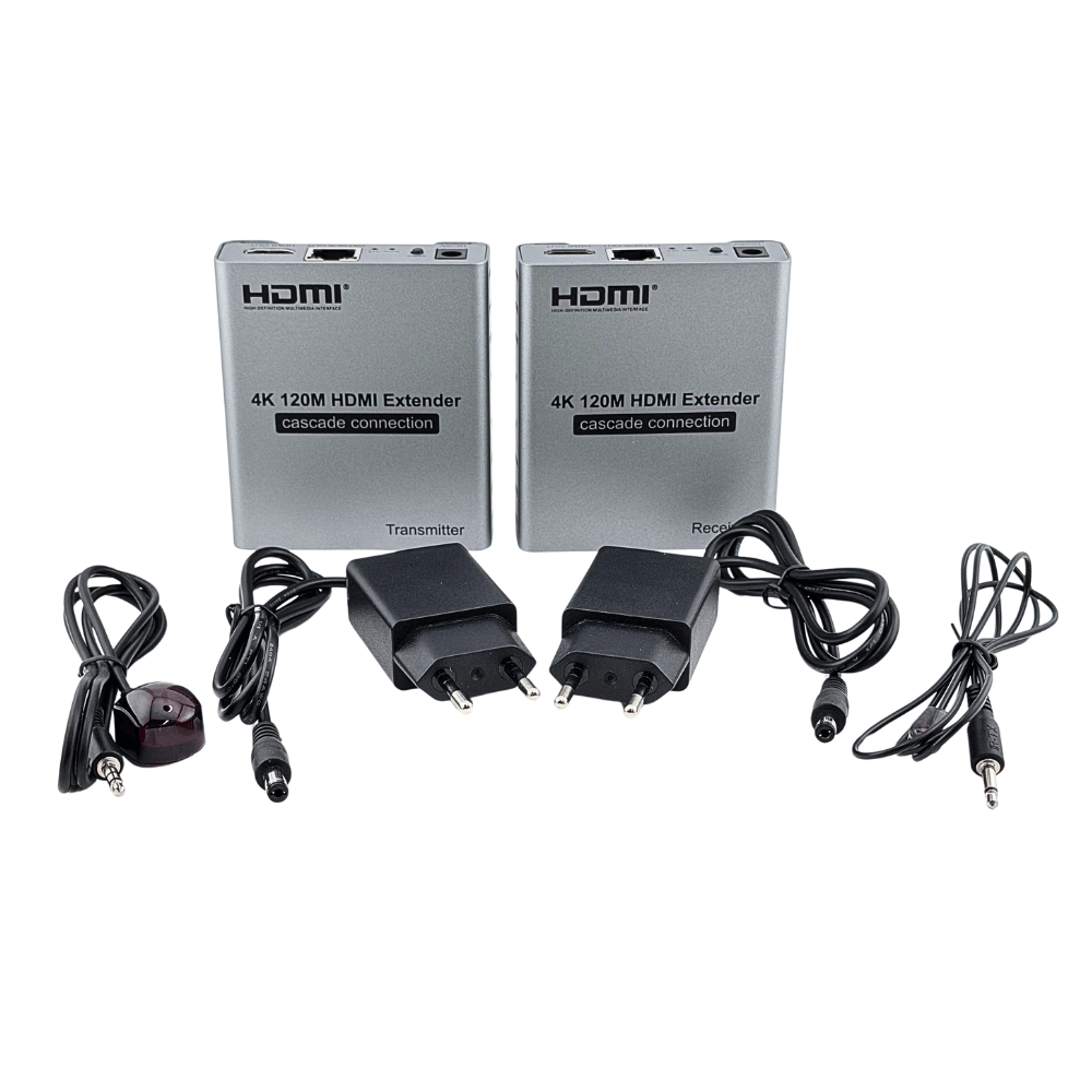 EXTENSOR HDMI 120M 4K HIPEN - 7487 -3-